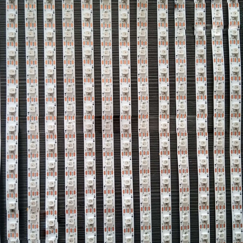 Customized 3.28x3.28 feet DC5V WS2812B Addressable Flexible Digital LED Screen - Cascadable 3600 LEDs Pixel Display Panel Customized 3.28x3.28 feet DC5V WS2812B Addressable Flexible Digital LED Screen - Cascadable 3600 LEDs Pixel Display Panel